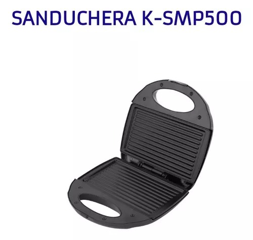 Sanduchera Antiadherente Panini KALLEY k-smp500